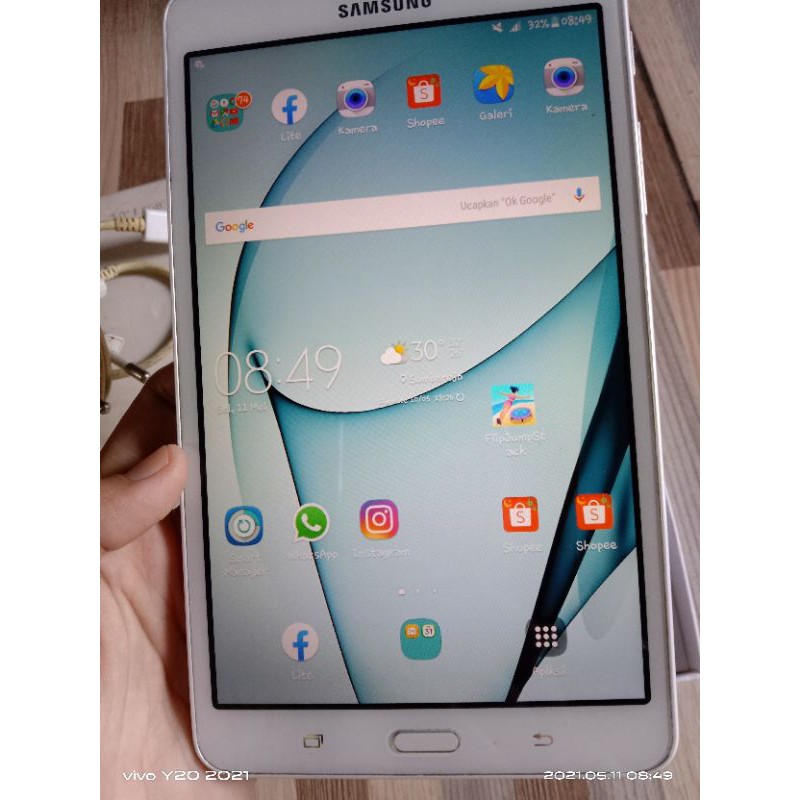 HP Samsung galaxy tab A6 bekas/second