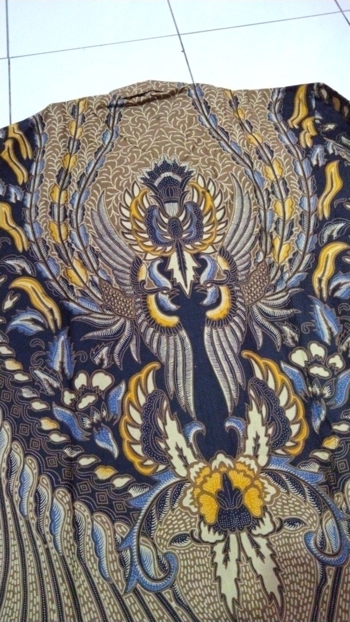 Batik Jayanegara Full Furing Lengan Panjang Katun Halus Sragenan Ori Solo