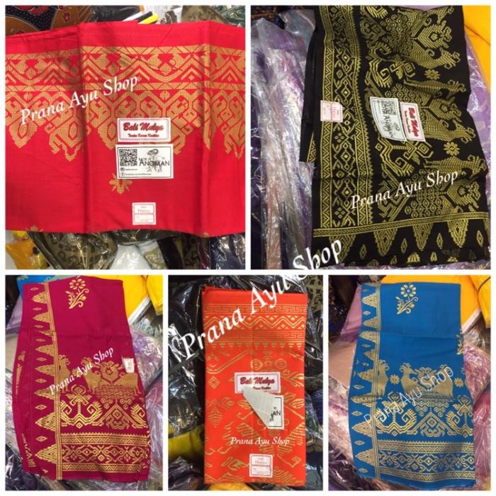 Kain Kamen Lembaran Motif Songket Prada Emas 052