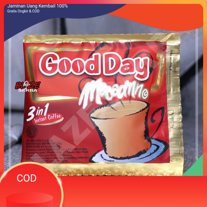 

KOPI GOOD DAY MOCACINNO 3 IN 1 20GR /RENTENG