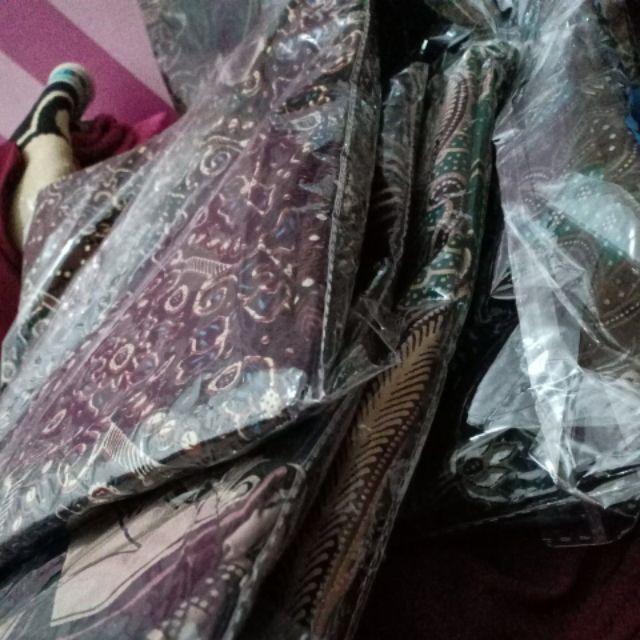 Batik Dianputri | Tunik Batik Wanita Motif Parang Kembang Zipper Depan