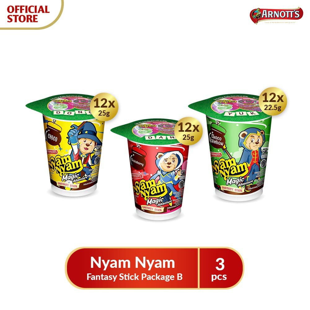 

PROMO NYAM NYAM FANTASY STICK - PACKAGE B TERMURAH