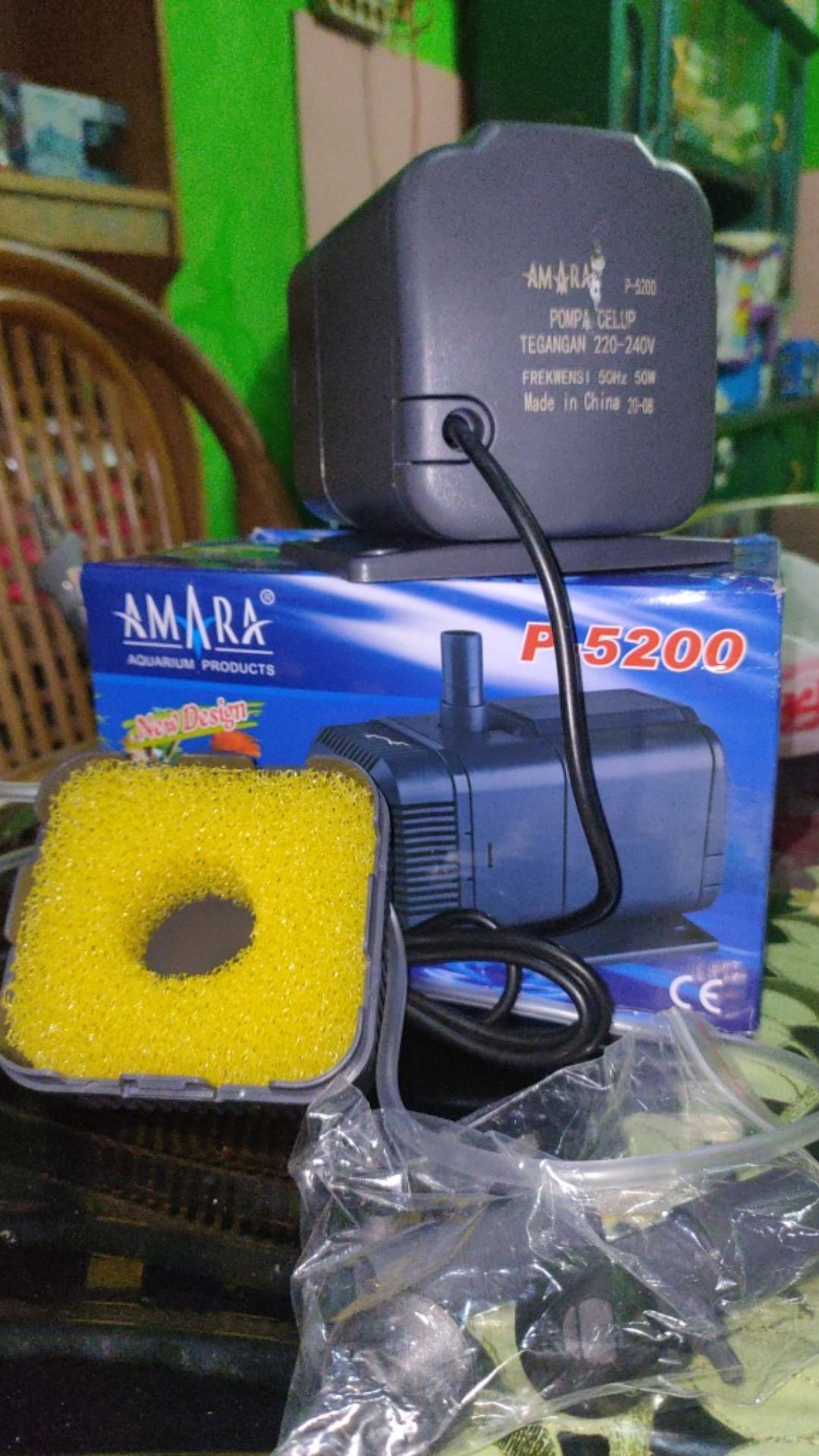 Pompa Aquarium Amara 5200 Original Terlaris