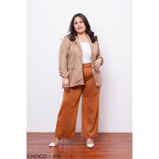 M-XXL Pepito Formal Blazer Atasan Wanita Top