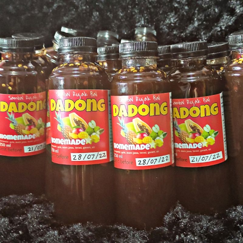 

Bumbu Rujak Bali 250 ml rasa pedas sedang