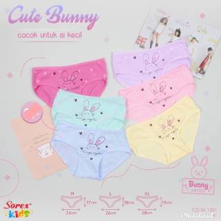 Cd celana  dalam anak  cw perempuan sorex murah  katun  