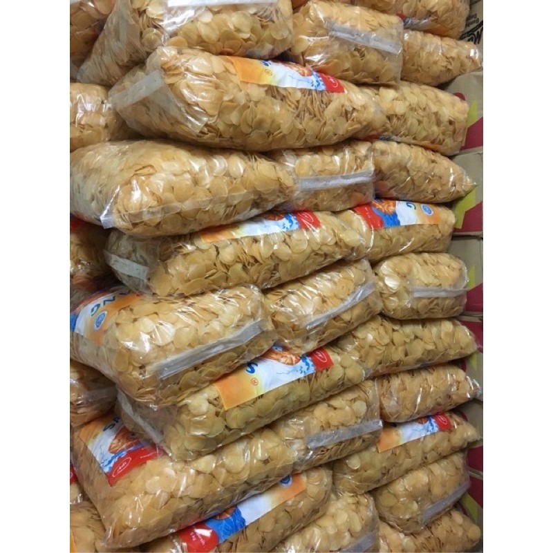 Kerupuk Udang Sari Udang 1kg / Krupuk Oren Sari Udang 1 kg / Cemilan Keripik 1kg