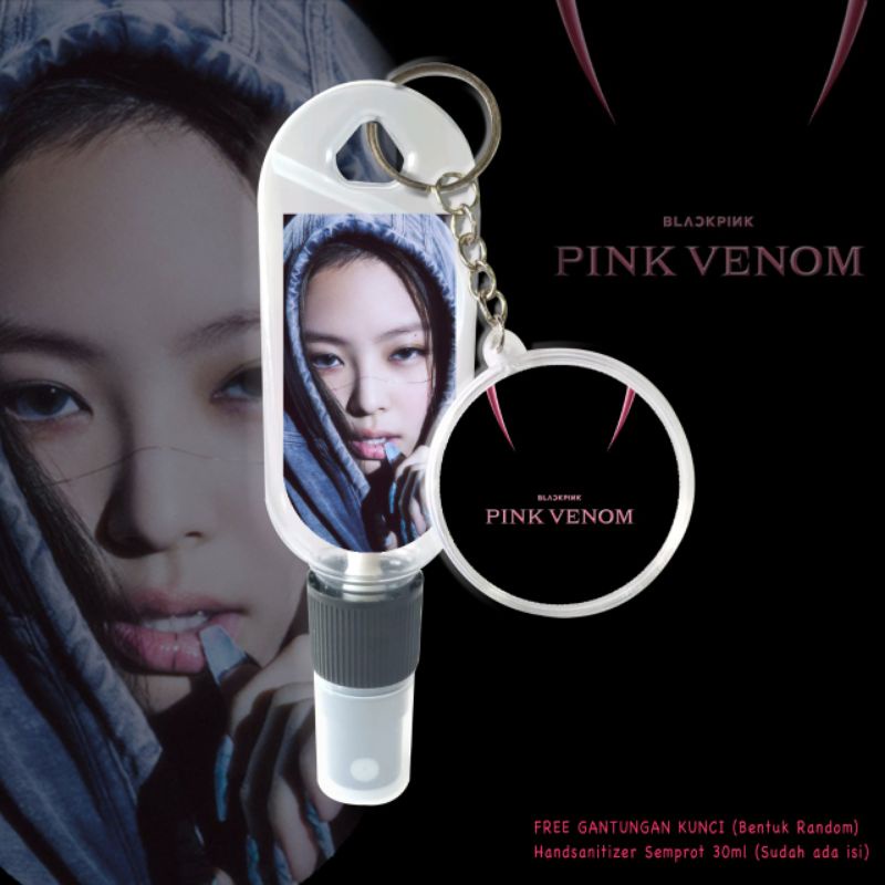 FREE GANCI+ISI HS 30ML!!! HAND SANITIZER BLACK PINK VENOM BP