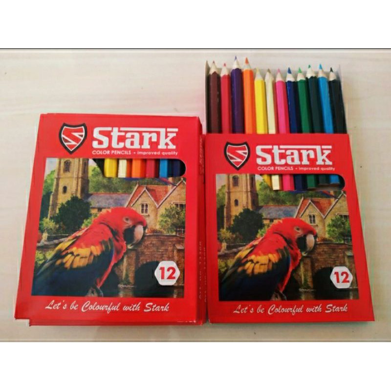 

PENSIL WARNA MINI STARK/NAKAMI ISI 12