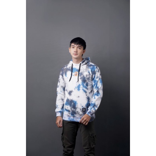 Sweater Hoodie Tie Die Pria - Hoodie Washing Cowok Cewek Original