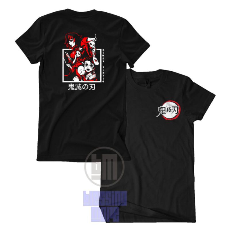Kaos demon slayer/Kaos anime demon slayer/T-shirt demon slayer