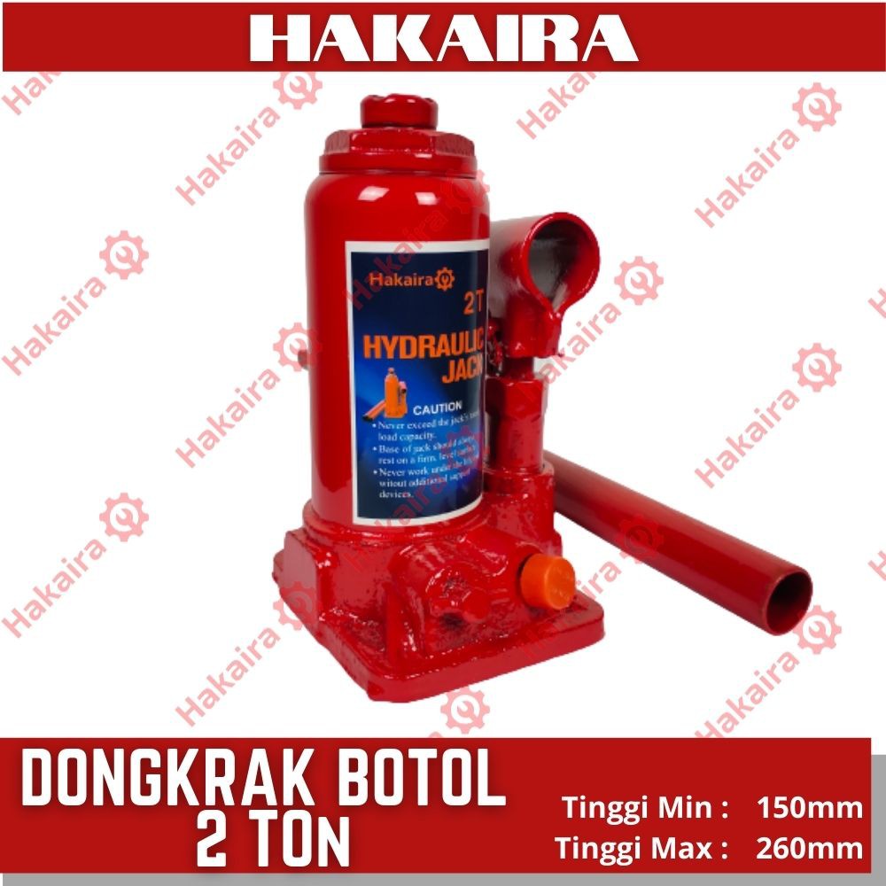 Dongkrak Botol 2 Ton - HAKAIRA - STRONG MAIN
