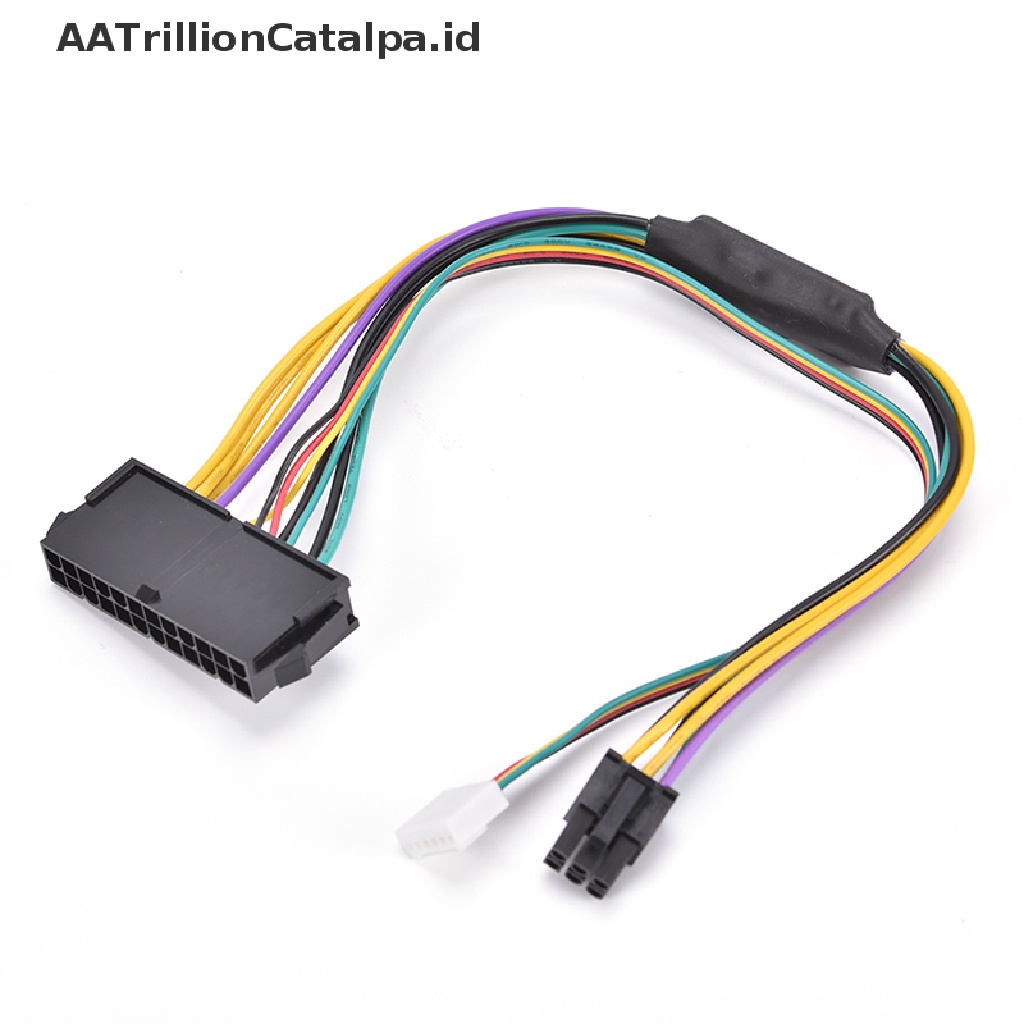 Aatrillioncatalpa Kabel Adapter Utama 24-Pin Ke 6-Pin PCI-E PSU Power 18AWG HP Z230