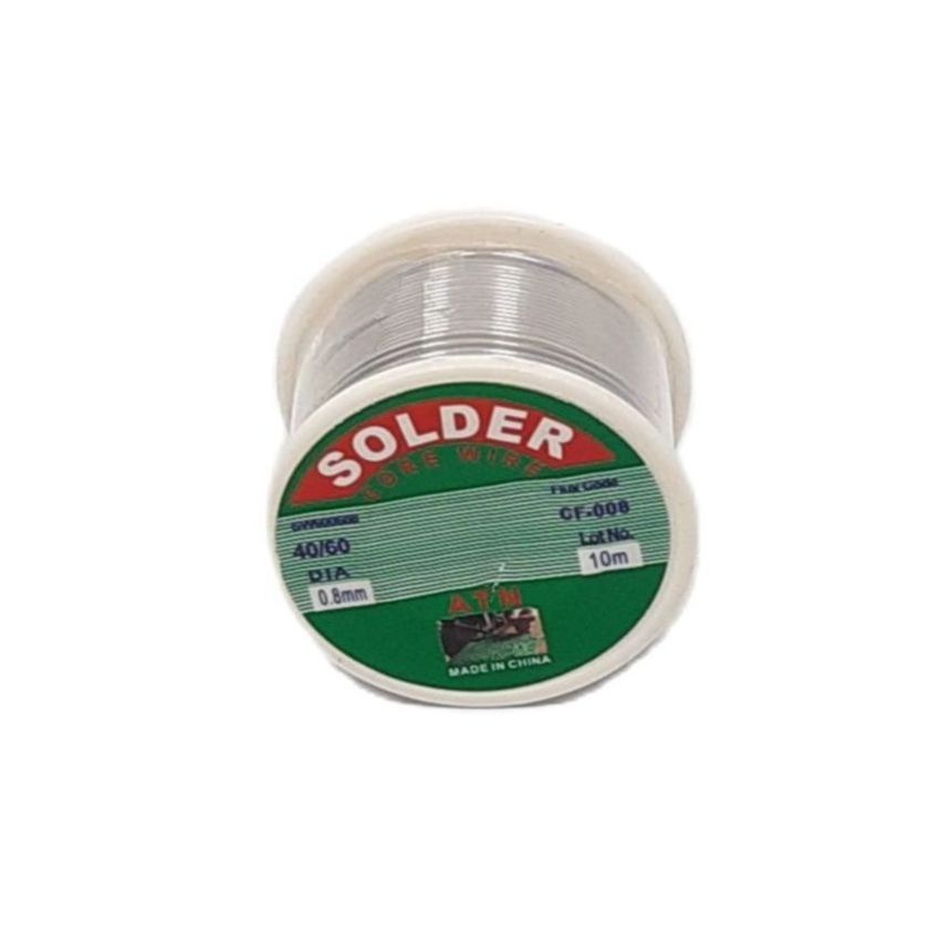 Timah Solder Diameter 0,8 mm Panjang 5 Meter