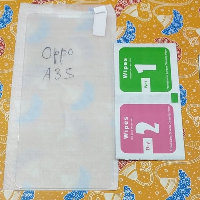 Tempered Gorilla Glass kaca Oppo A3S A 3 S murah meriah mantap