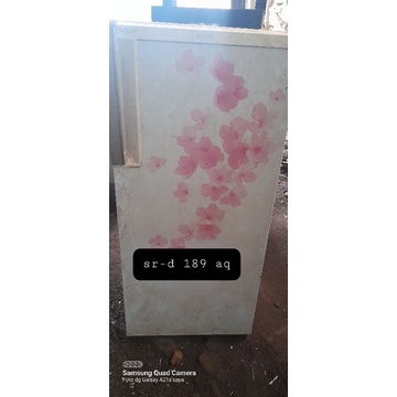 rak di pintu bekas kulkas sanyo AQUA SERIES 1PINTU SR-D 189 AQ/aqr-d 179