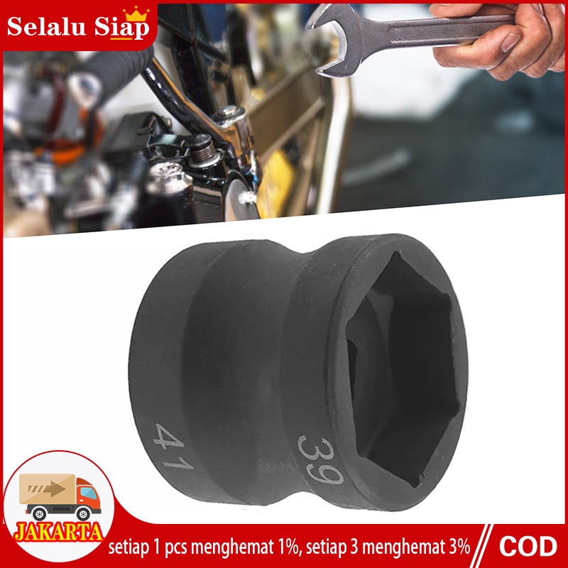 Mata Sok Coupling 39-41mm Kunci CVT Double Head Socket sok kunci mur kopling mata kunci sok cvt 39 x 41