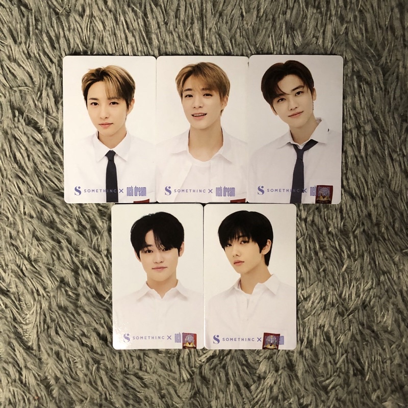 [READY STOCK] Official Photocard PC NCT Dream x Somethinc Batch 1 dan 2 (Non Hologram) Renjun Jeno J