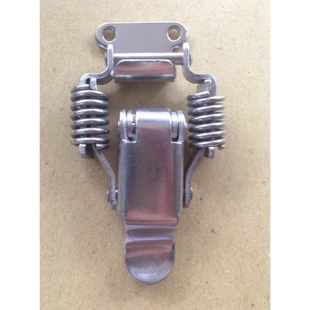 overval / kaitan / kunci koper per kecil (stainless steel)