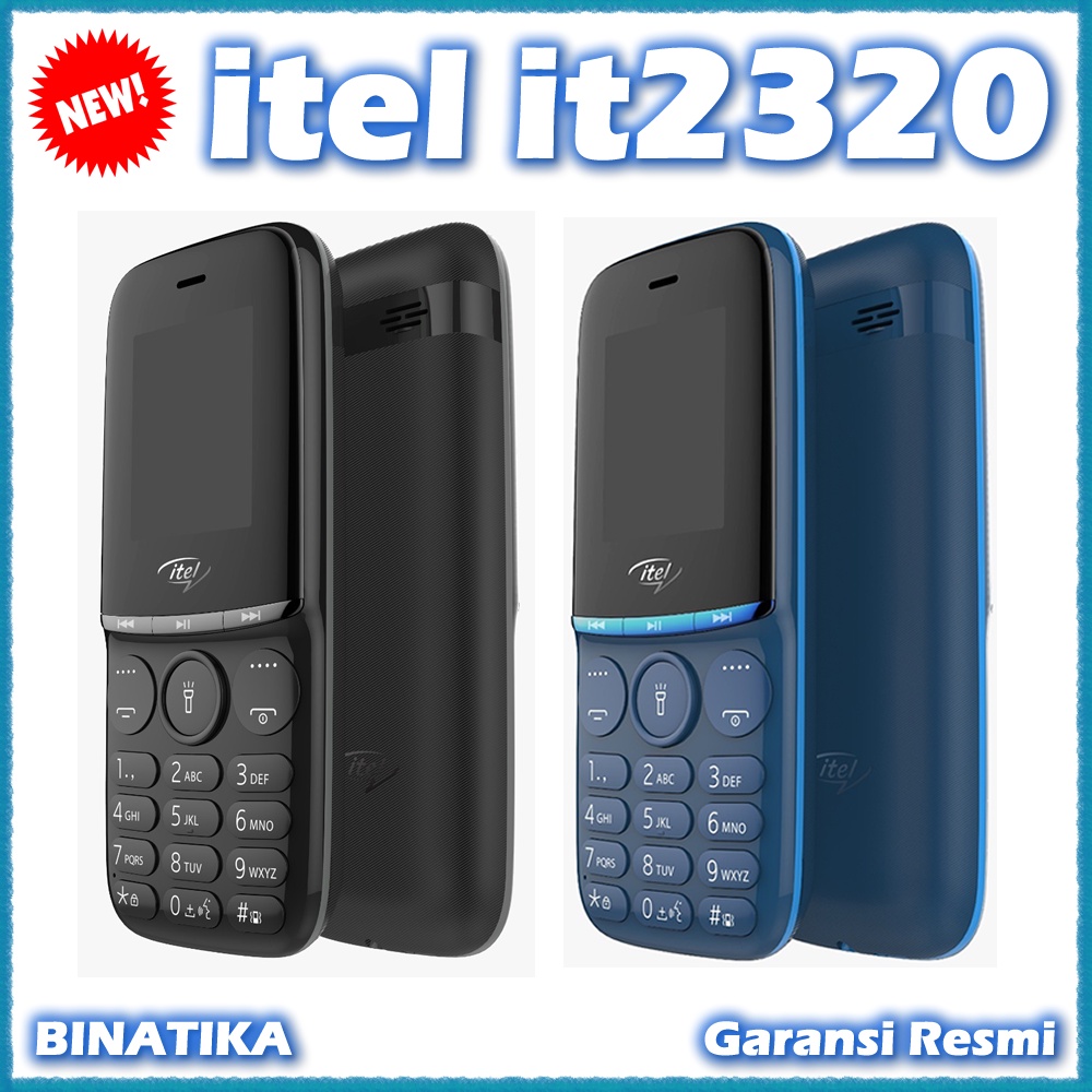 itel it2320 Dual SIM Camera Baru Garansi Resmi