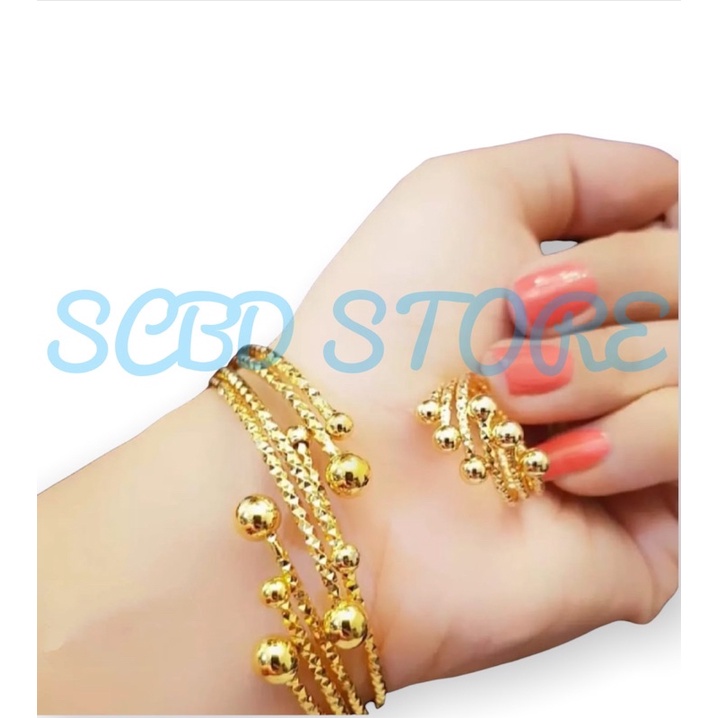 Gelang Wanita Free Cincin Terbaru B07