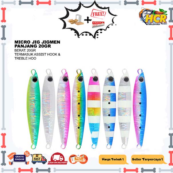 Micro Jig Jigmen Panjang 20gr