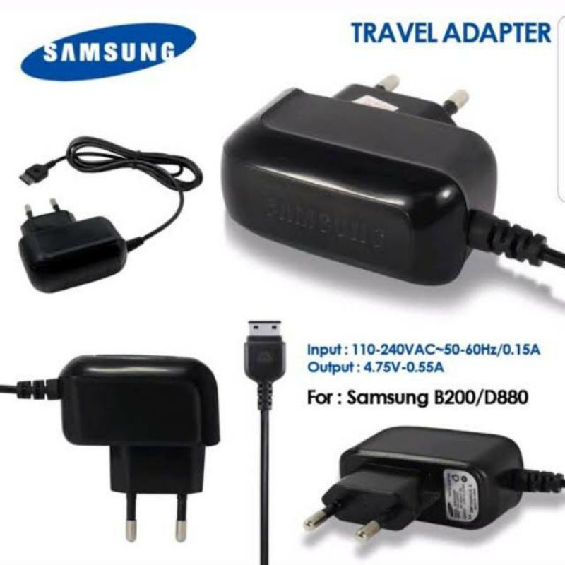 charger biasa samsung D880 / E1080 / E1205 / E1195 micro i9000 nokia 7210 besar jadul langsung kabel