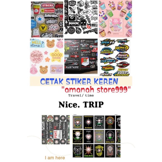 

STIKER - STIKER AKSESORIS (1 LEMBAR ISI 16 PCS) STIKER KUALITAS BAGUS (gambar bisa REQUES) sesuai permintaan Castamer.
