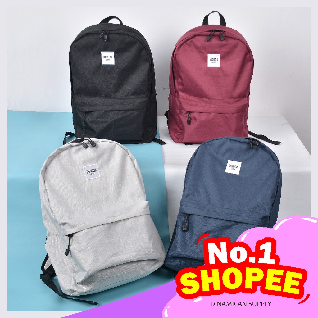 Tas punggung pria wanita Tas ransel laptop cowok cewe Tas sekolah bagpack cowo - Caspian Series