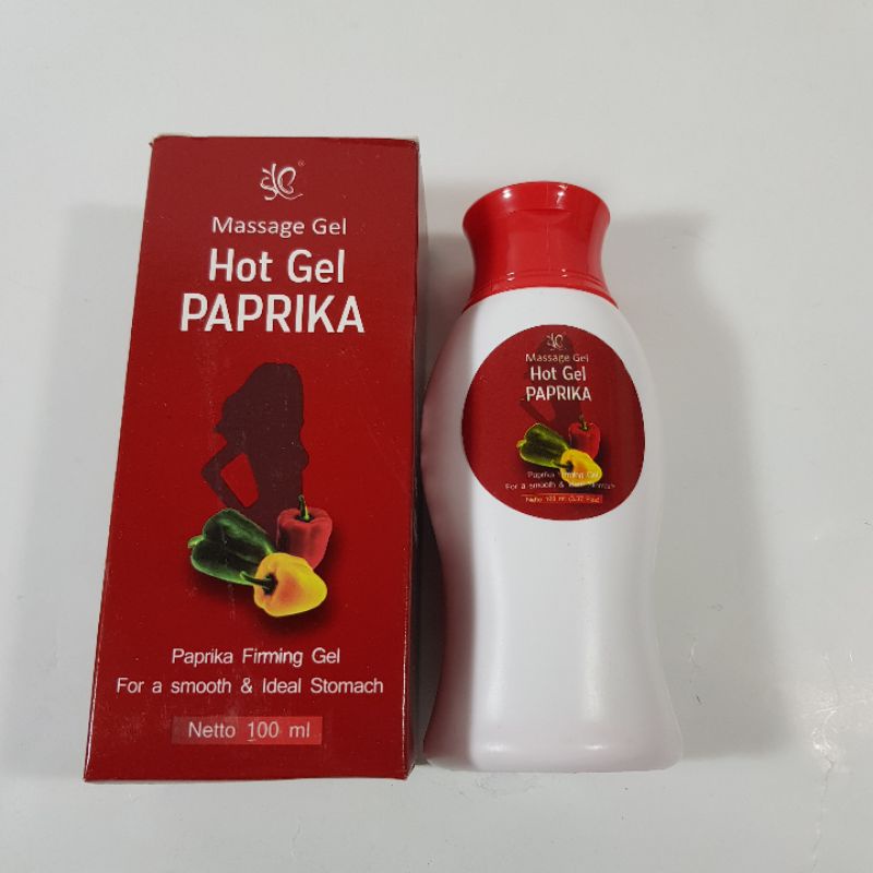 SYB MASSAGE GEL HOT GEL PAPRIKA 100ML