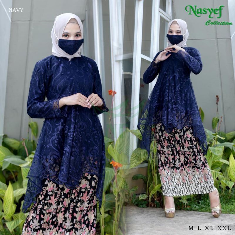 KEBAYA OROGINAL/KEBAYA TUNIK TULLE AZALEA/KEBAYA TULLE BUSUI