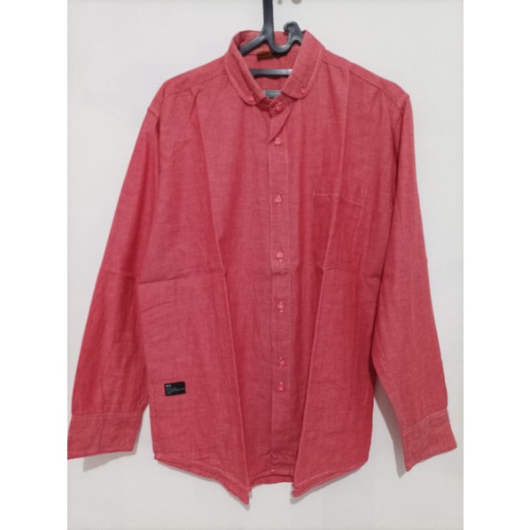 [preloved] Kemeja Koko Ouval Research (RSCH) 100% ORI