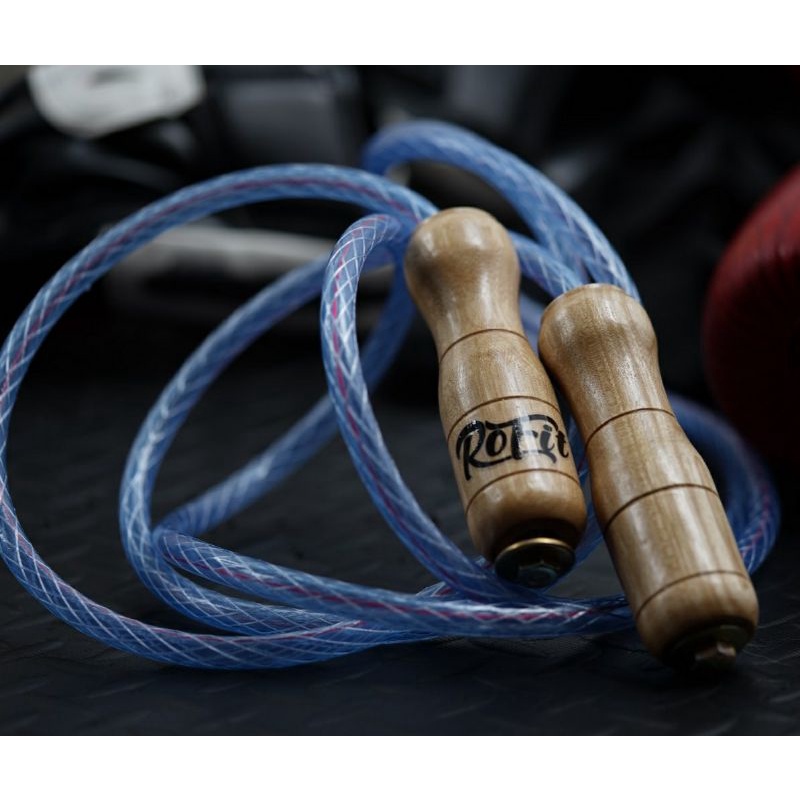 Lompat Tali Skipping jump Rope Selang weighted berat boxing tinju Rofit