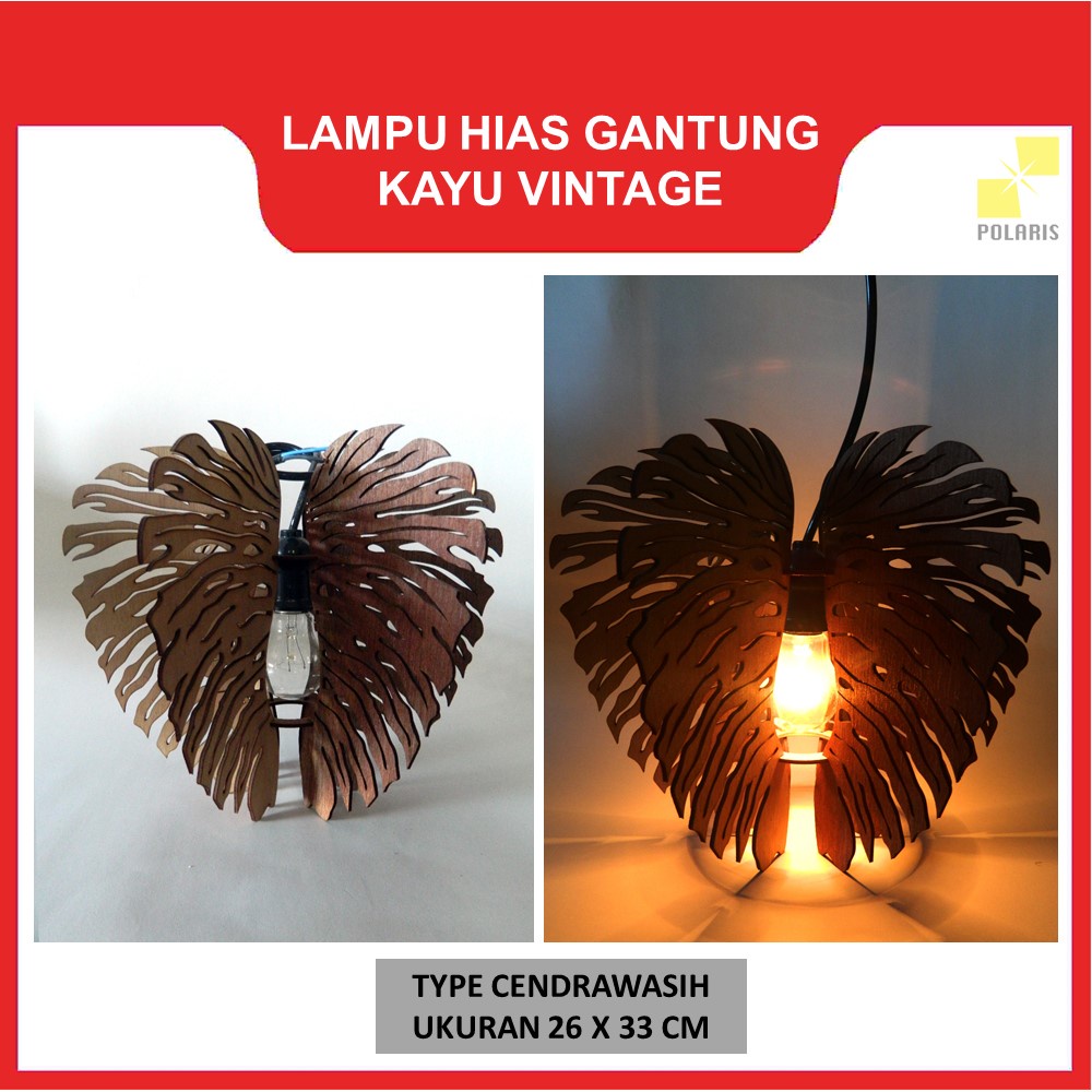 LAMPU HIAS GANTUNG RUANG TAMU KAMAR RUANG MAKAN VINTAGE UNIK MINIMALIS