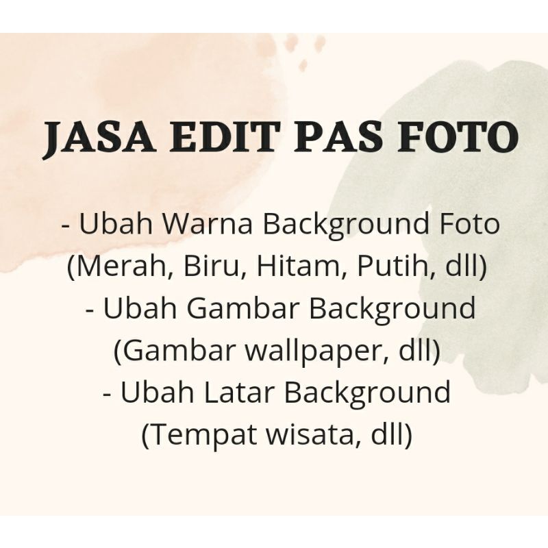 Jasa EDIT Pas Foto/Edit Background foto Wisuda Prewedding Foto Keluarga dll/edit warna background foto/edit manipulasi foto/edit photoshoot/edit foto prewedding/edit latar belakang foto/edit background foto