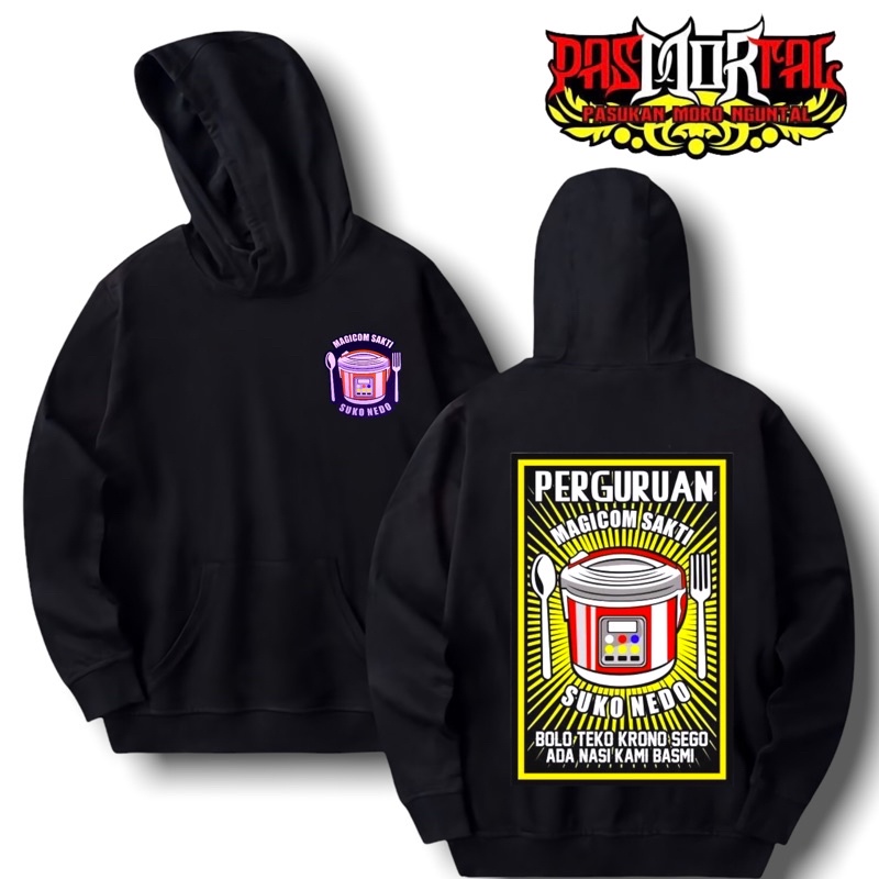 JAKET HOODIES MAGICOM SAKTI // PASMORTAL (COD BAYAR DITEMPAT)