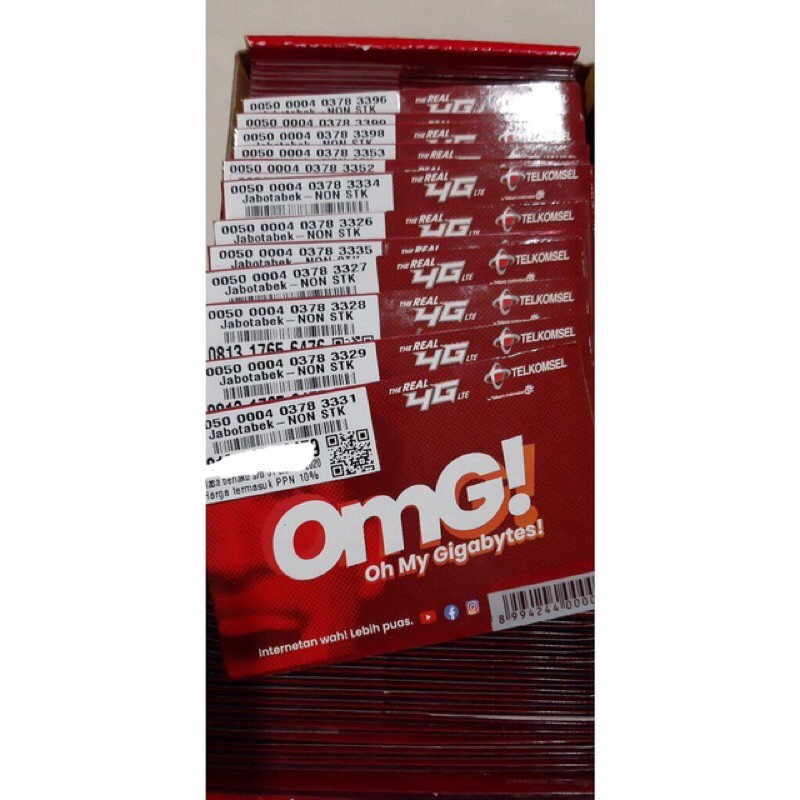 Perdana simpati OMG pulsa 0k