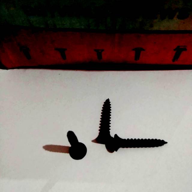 100 pcs sekrup gipsum(+)|1inc|2,5cm