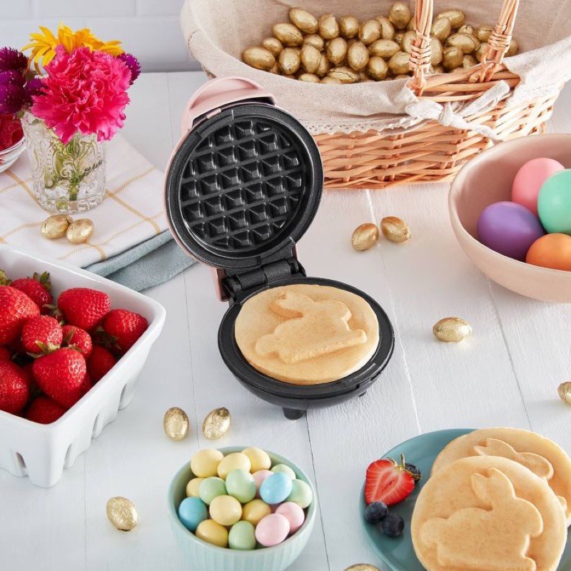 Ready - DASH Bunny Mini Waffle Maker non stick