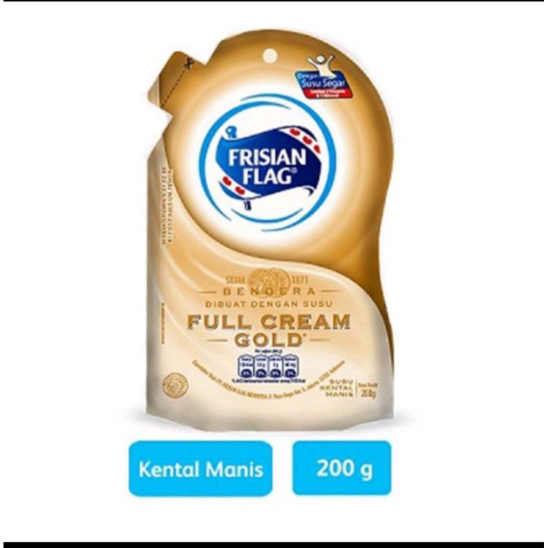 Frisian flag gold pouch 200ml