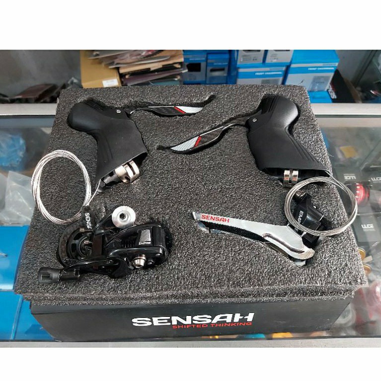 MINI GROUPSET ROAD BIKE SENSAH EMPIRE CARBON 11X2 SPEED BRIFTER-RD-FD