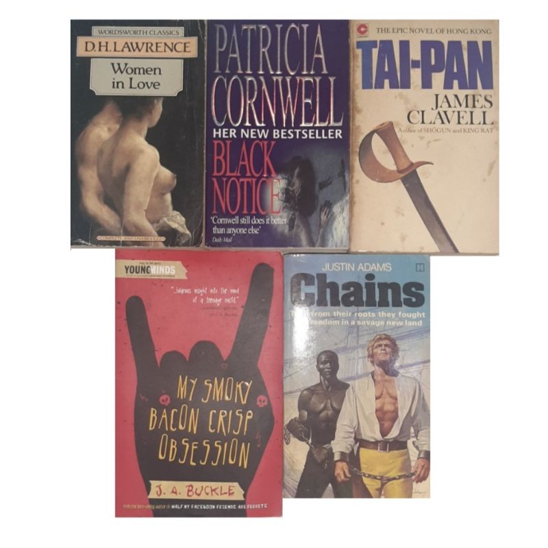 Obral Buku Novel Import 20.000