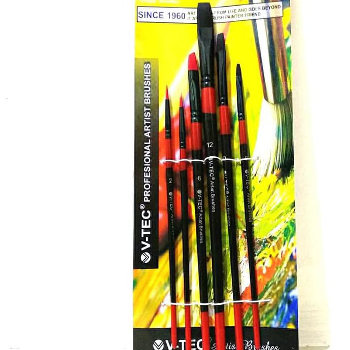 

(((Bisa Bayar Di Tempat))) Paket Kuas Lukis V-Tech Type 9092 Diskon Kode 1392