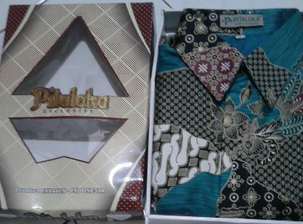 Kemeja Batik - Semi Sutera - Kemeja Textile Furing Hq - No Sanwos