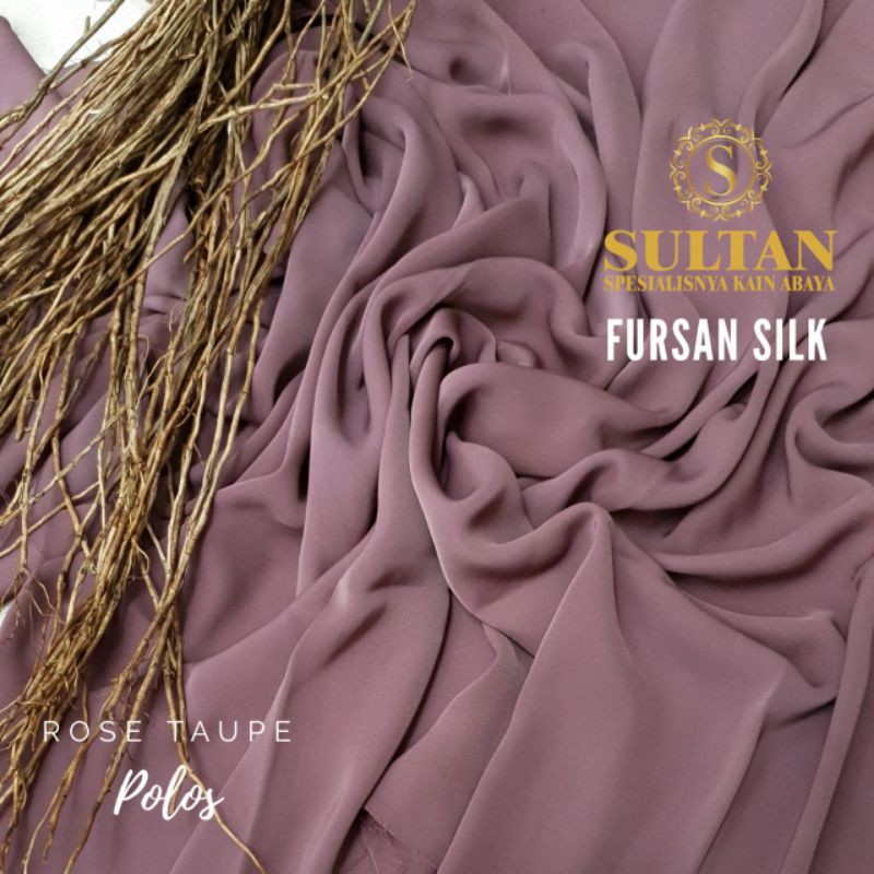 Fursan silk warna/furusiyah silk polos/fursan indonesia/kainabaya/fursan sultan