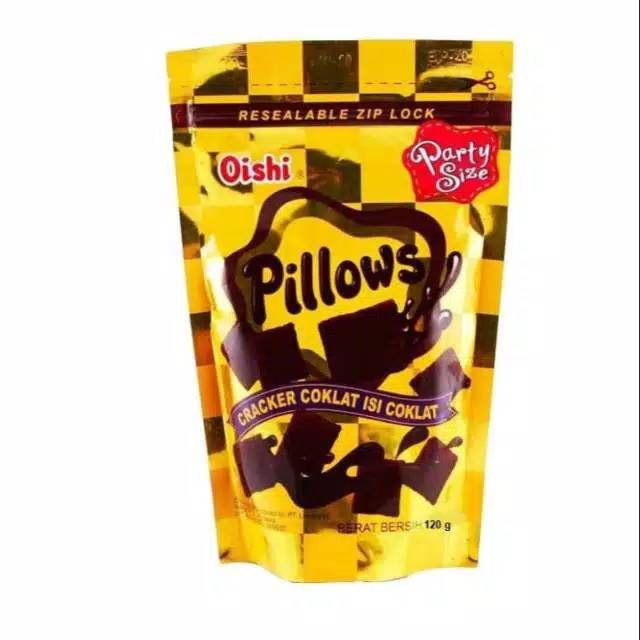 

OISHI PILLOW ISI COKLAT 120GR