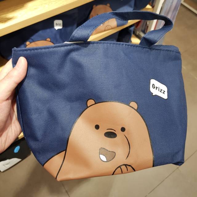 Jual MINISO WE BARE BEARS LUNCH BAG Shopee Indonesia