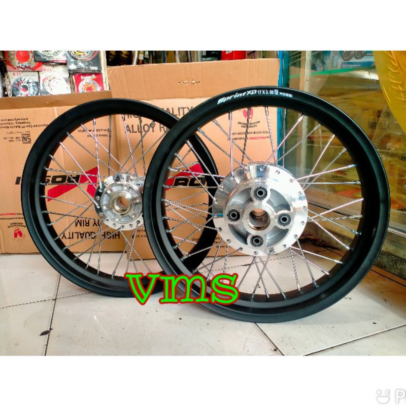 velg set jari jari Tiger Revo Tiger lama  ring 17 lebar 250 300