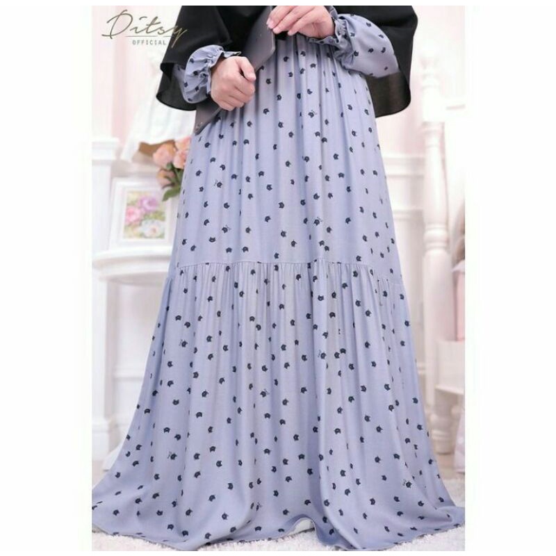 Ditsy Cat grey size S