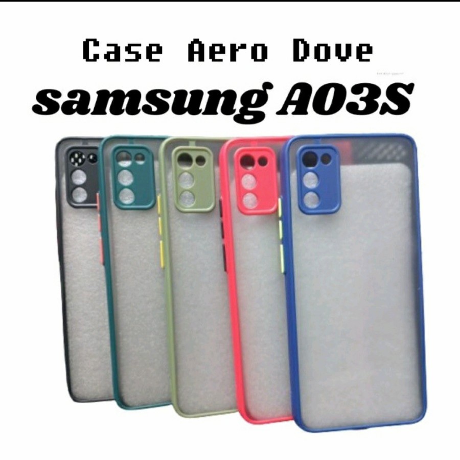 Samsung A03 A03S A03 CORE Case Dove Matte Mychoice Transparan Slim Fuze Macaron Case AERO